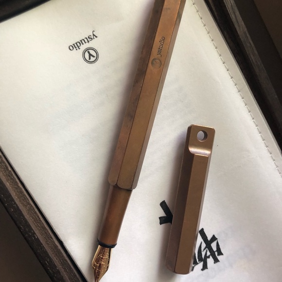 Y Studio Copper Fountain Pen ✒️ - Picture 2 of 8
